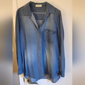 Bella Dahl Jean Shirt Size S